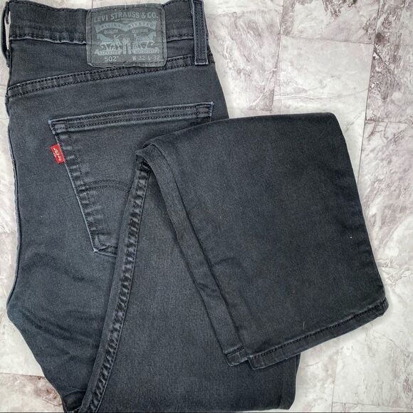 LEVI’S Black Mid-Rise Skinny Denim Jeans - Size 32 - Picture 2 of 10